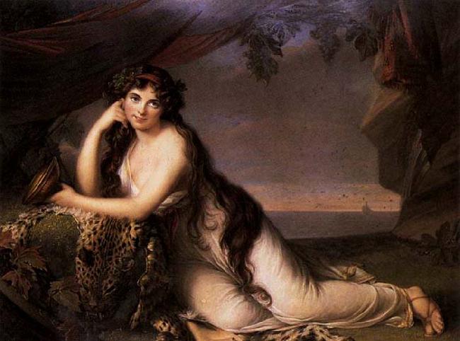 BONE, Henry Lady Hamilton as a Bacchante oil painting picture